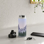 Rocky Mountain National Park Poster, Colorado, USA, Denver, Rocky Mountains, National Parks Water Bottle Gallery Image 4