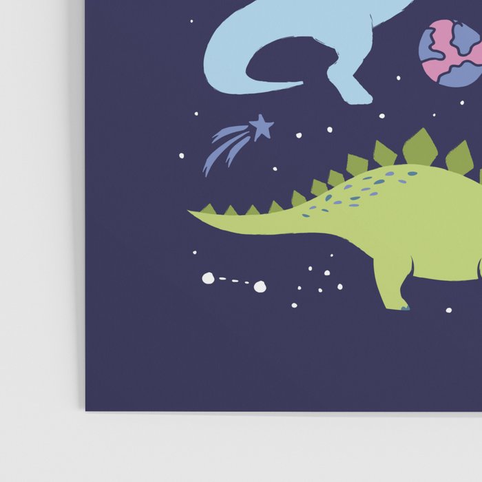 Dinosaurs in Space Poster Gallery Image 3