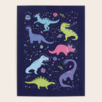 Dinosaurs in Space Poster Gallery Image 4