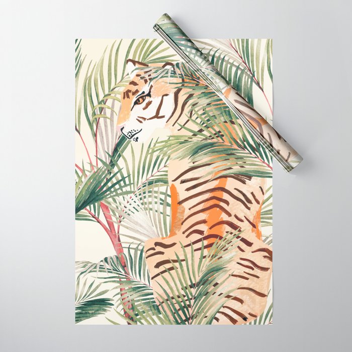 Jungle Cat Wrapping Paper Gallery Image 1