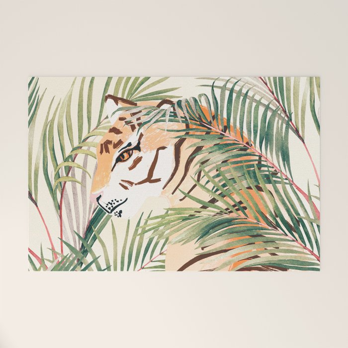Jungle Cat Welcome Mat Gallery Image 1
