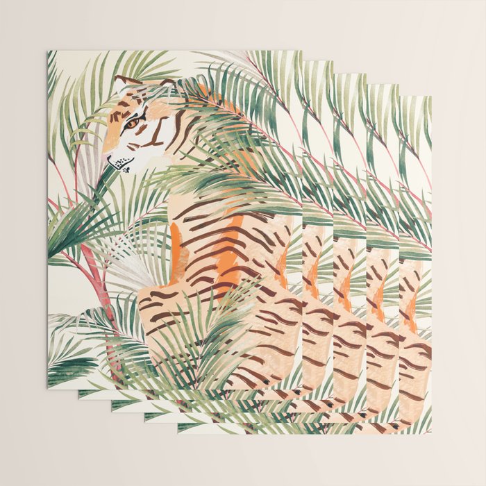 Jungle Cat Wrapping Paper Gallery Image 3
