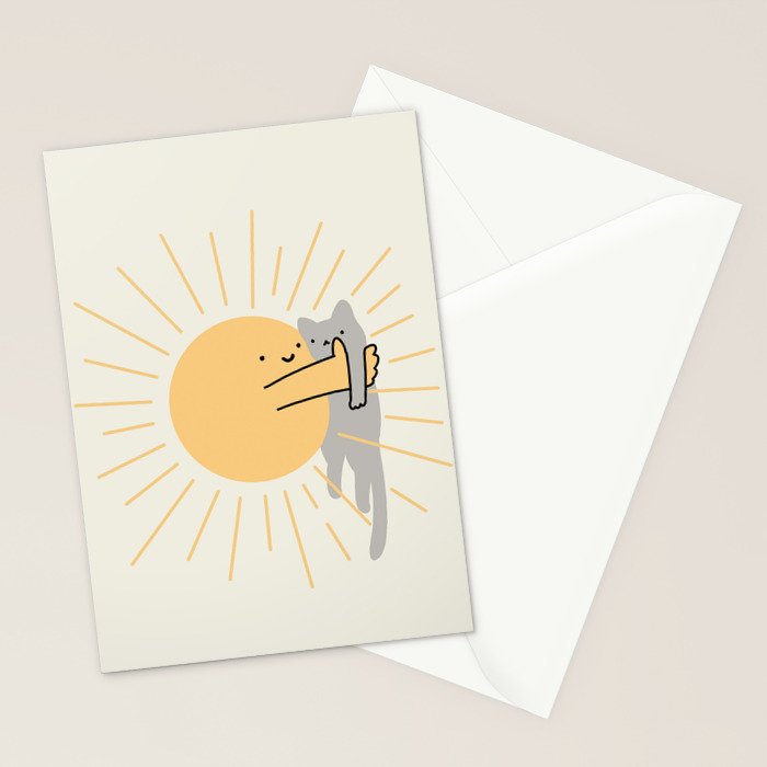 Have a Meowvelous Day Stationery Card Gallery Image 2