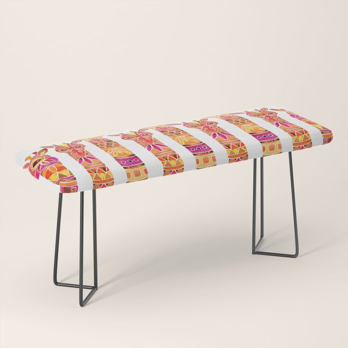 Giraffes - Fiery Palette Bench Gallery Image 1