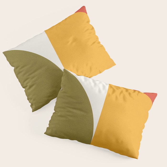 Attached Abstraction 10 Pillow Sham Gallery Image 3