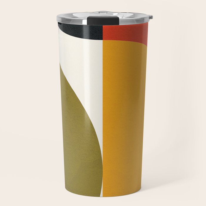 Attached Abstraction 10 Travel Mug Gallery Image 1