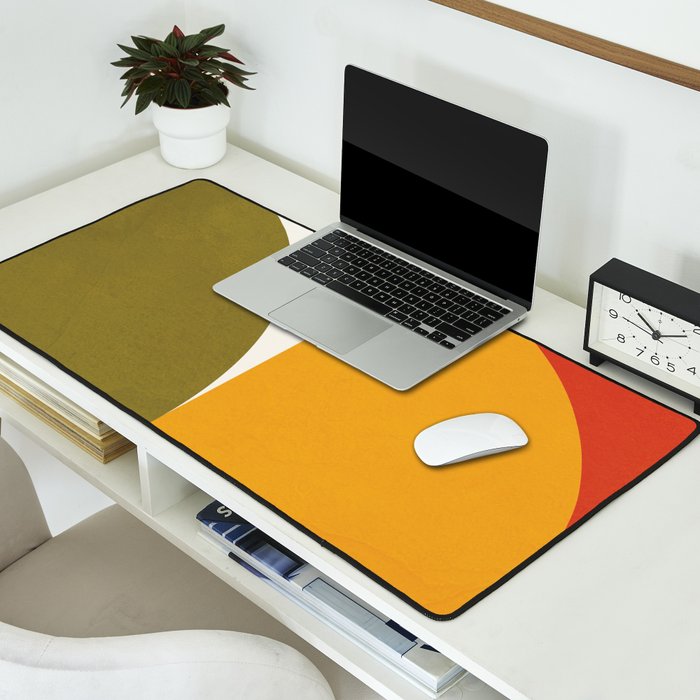 Attached Abstraction 10 Desk Mat Gallery Image 2