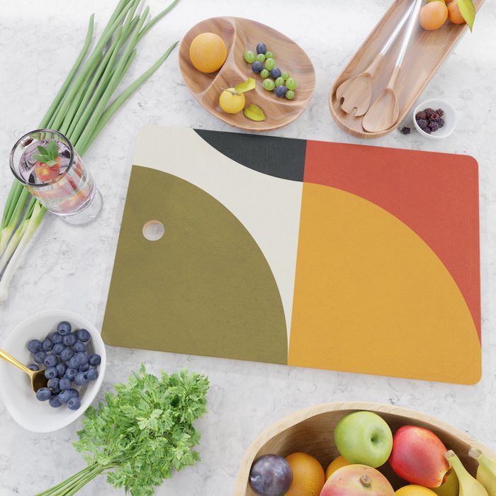 Attached Abstraction 10 Cutting Board Gallery Image 2