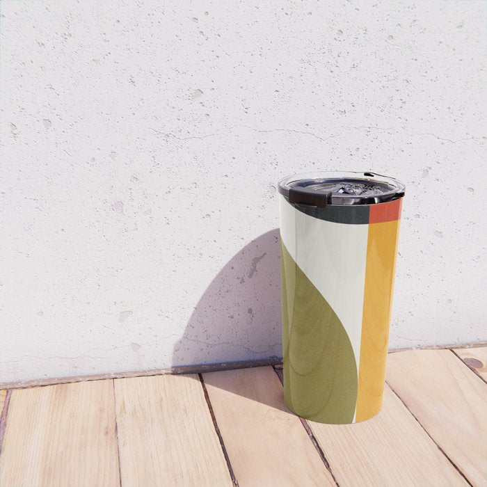 Attached Abstraction 10 Travel Mug Gallery Image 4