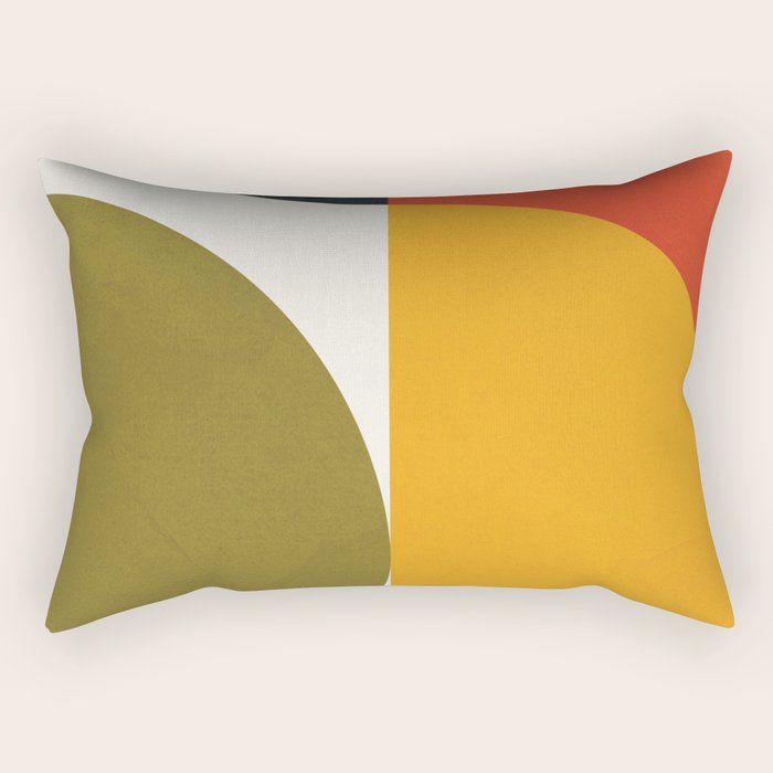 Attached Abstraction 10 Rectangular Pillow Gallery Image 2