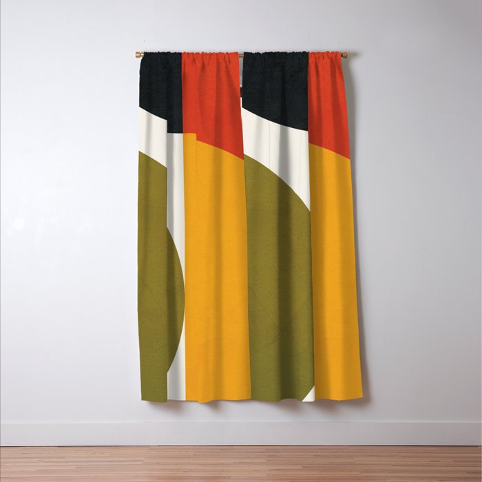Attached Abstraction 10 Window Curtain Gallery Image 3