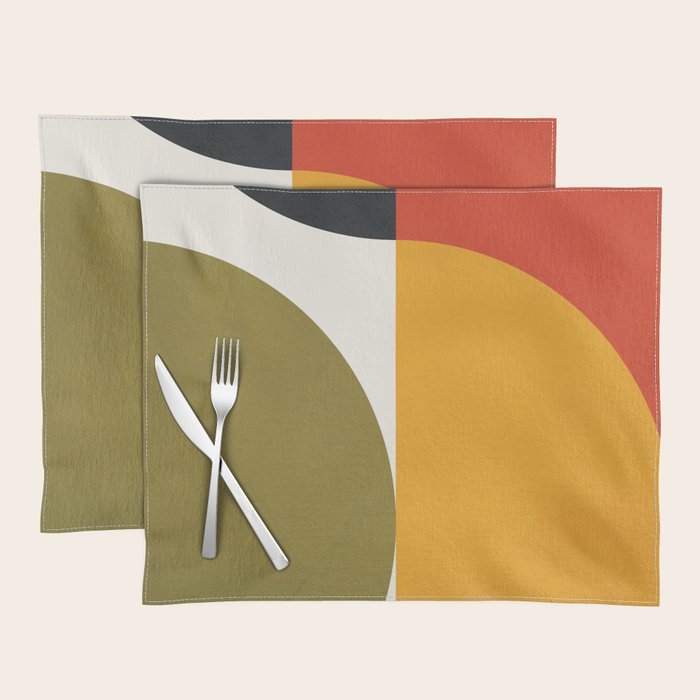 Attached Abstraction 10 Placemat Gallery Image 1