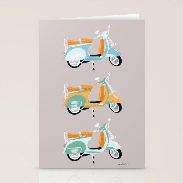 Vespa Stationery Card Gallery Image 1