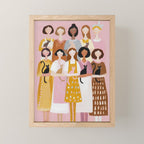 Sisterhood of Cat Lovers Mini Art Print Gallery Image 1