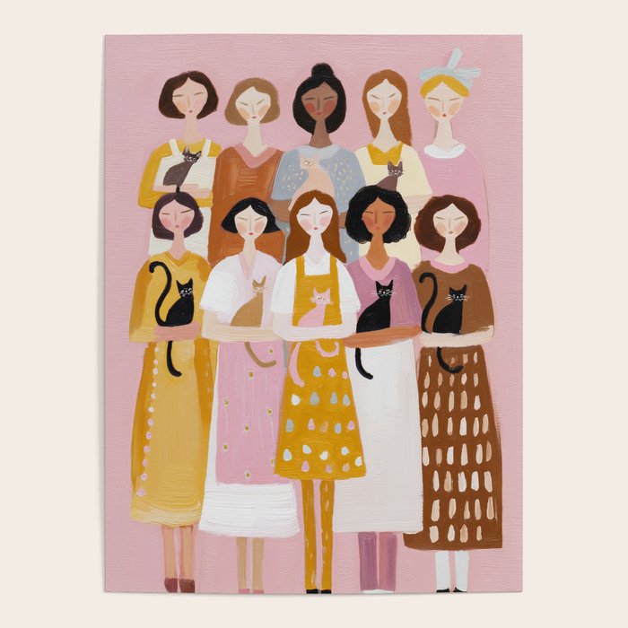 Sisterhood of Cat Lovers Poster Gallery Image 4