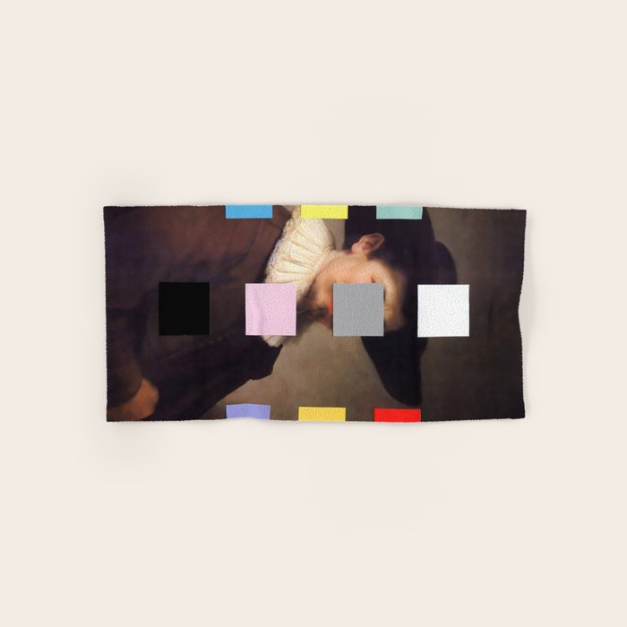 Portrait with a Spectrum 11 Bath Towel Gallery Image 1