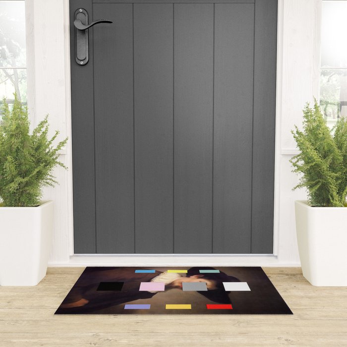 Portrait with a Spectrum 11 Welcome Mat Gallery Image 3