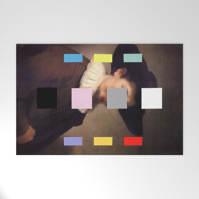 Portrait with a Spectrum 11 Welcome Mat Gallery Image 1