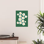 Retro spring flower nature drawing Poster Gallery Image 2