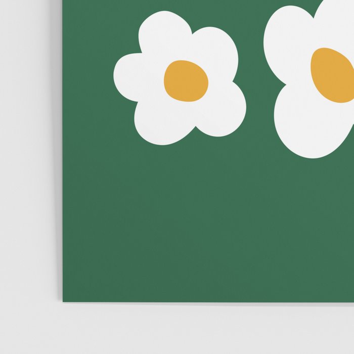 Retro spring flower nature drawing Poster Gallery Image 3