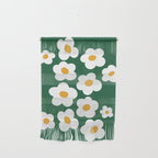 Retro spring flower nature drawing Wall Hanging Gallery Image 1