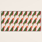 Whimsy Australian King Parrot Desk Mat Gallery Image 3