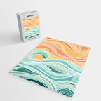 Sea and Sky Abstract Landscape Jigsaw Puzzle Gallery Image 2
