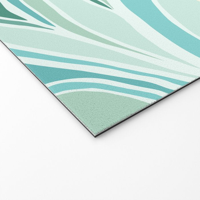 Sea and Sky Abstract Landscape Welcome Mat Gallery Image 2