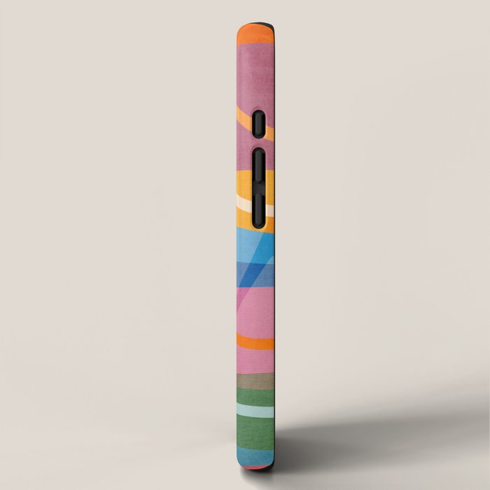 Modern Bold Colorful Shapes Artwork iPhone Case Gallery Image 2