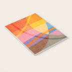 Modern Bold Colorful Shapes Artwork Notebook Gallery Image 3