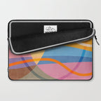 Modern Bold Colorful Shapes Artwork Laptop Sleeve Gallery Image 2
