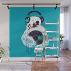 Record Bear Wall Mural Gallery Image 1