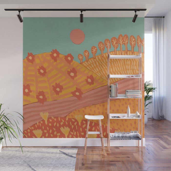 Fairy Tale Landscape #4 Wall Mural Gallery Image 1