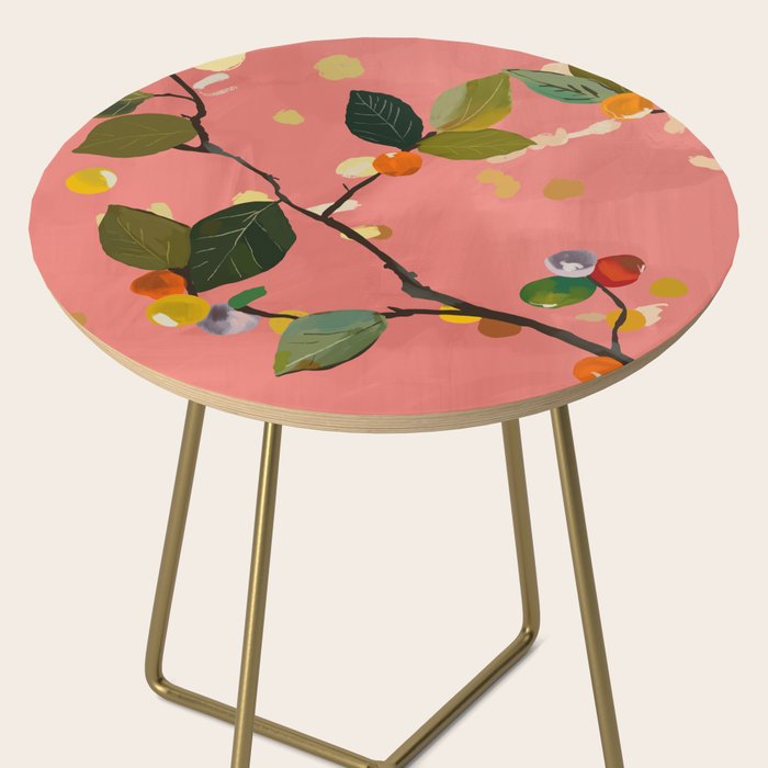 Cherry Fruit Branch III Side Table Gallery Image 2