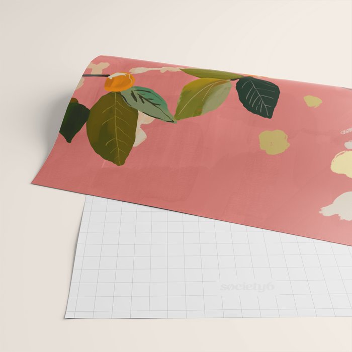 Cherry Fruit Branch III Wrapping Paper Gallery Image 2