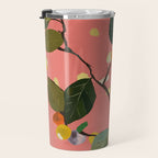 Cherry Fruit Branch III Travel Mug Gallery Image 3