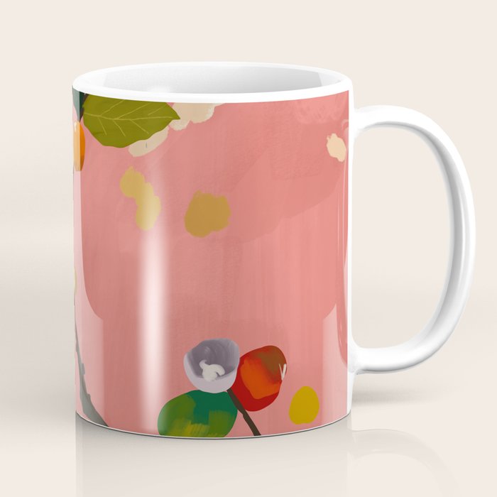 Cherry Fruit Branch III Coffee Mug Gallery Image 1
