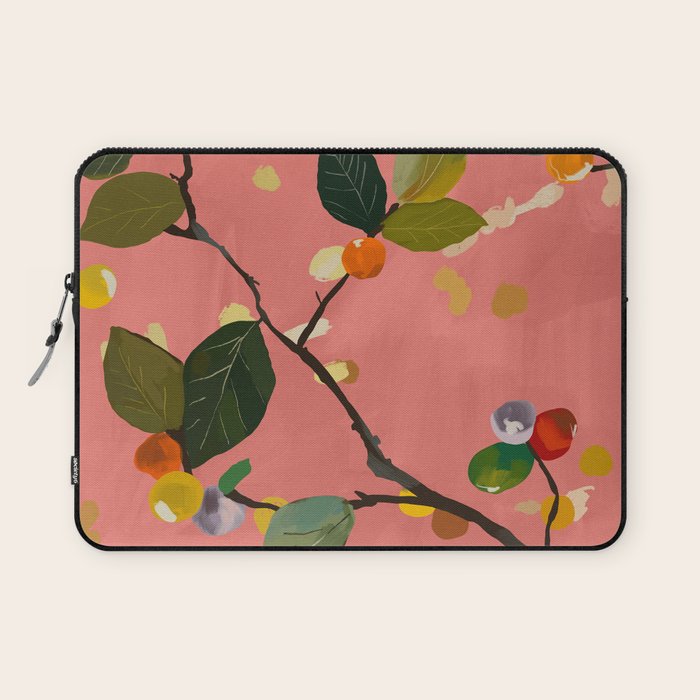 Cherry Fruit Branch III Laptop Sleeve Gallery Image 1