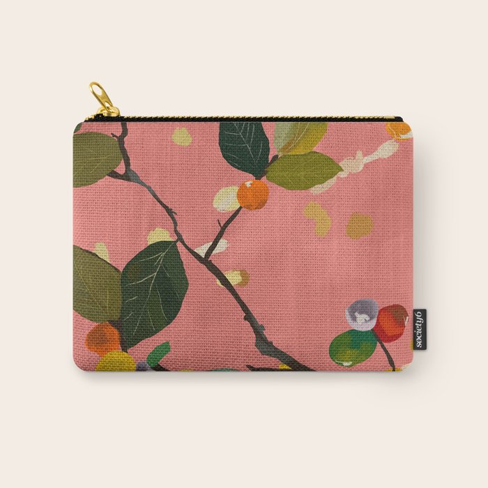 Cherry Fruit Branch III Carry All Pouch Gallery Image 1