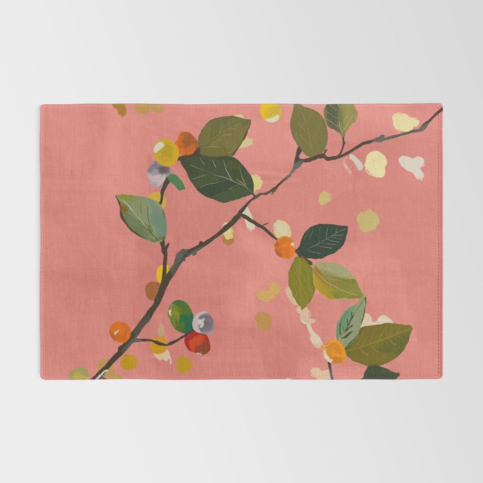 Cherry Fruit Branch III Rug Gallery Image 2