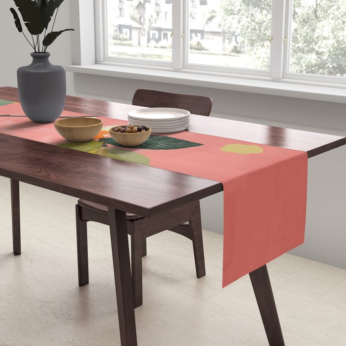 Cherry Fruit Branch III Table Runner Gallery Image 2