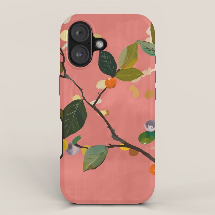 Cherry Fruit Branch III iPhone Case Gallery Image 1