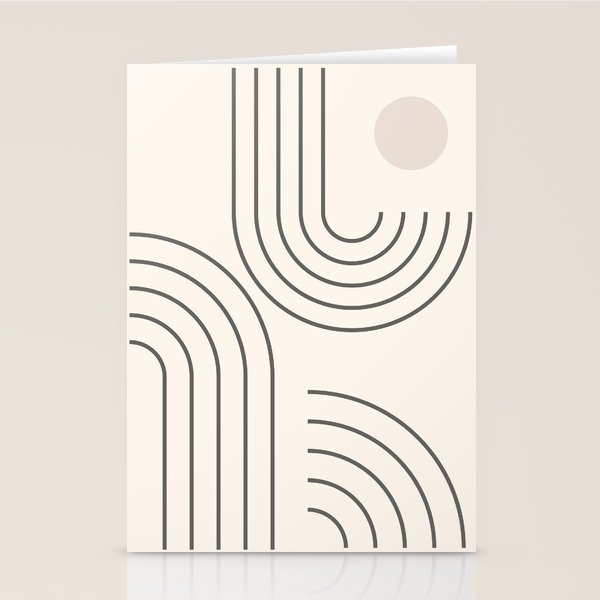 Minimalist #4 Stationery Card Gallery Image 2
