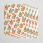 Blood Orange Tequila Sunrise Wrapping Paper Gallery Image 3