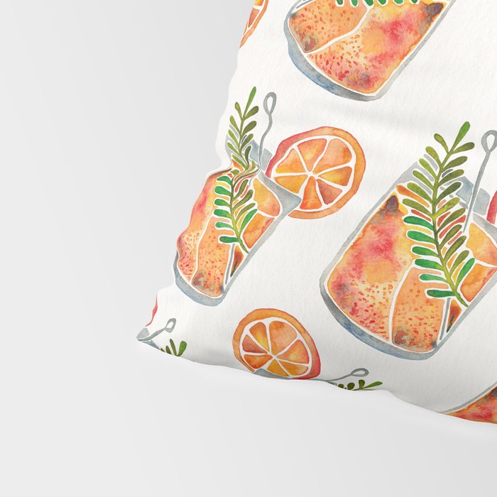 Blood Orange Tequila Sunrise Pillow Sham Gallery Image 4