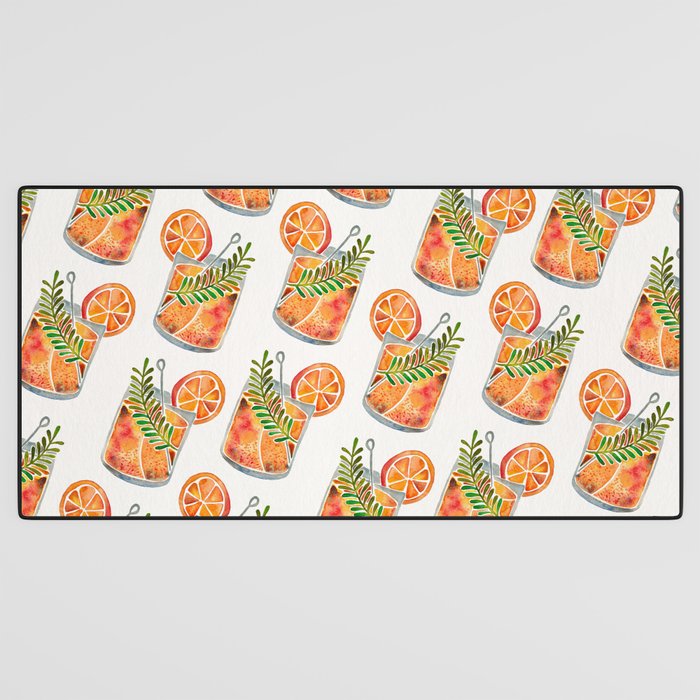 Blood Orange Tequila Sunrise Desk Mat Gallery Image 3