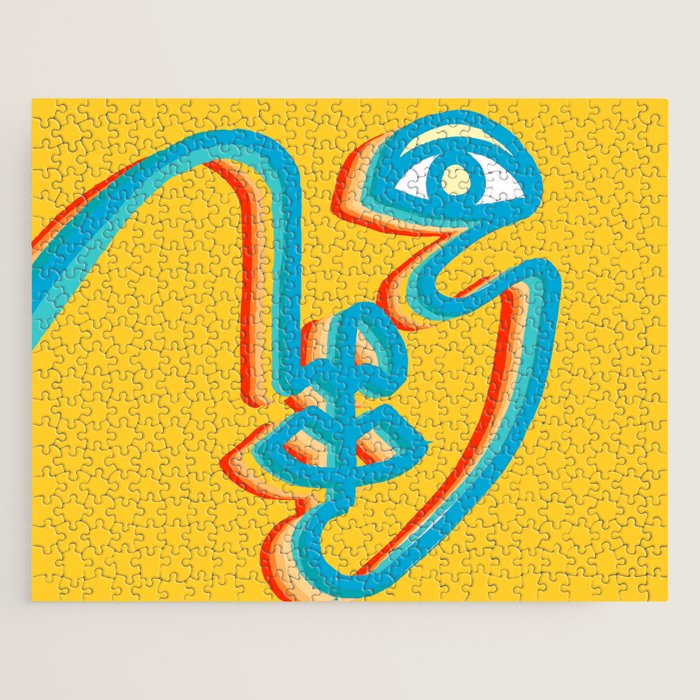 Groovy Two Faced Jigsaw Puzzle Gallery Image 1