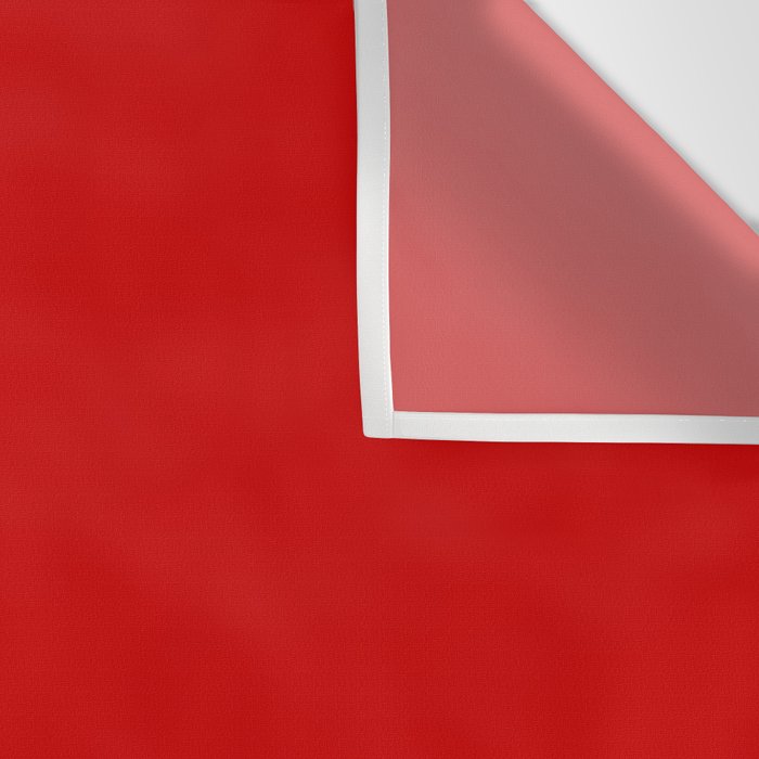 Half Striped Gray - Solid Red Wall Tapestry Gallery Image 3