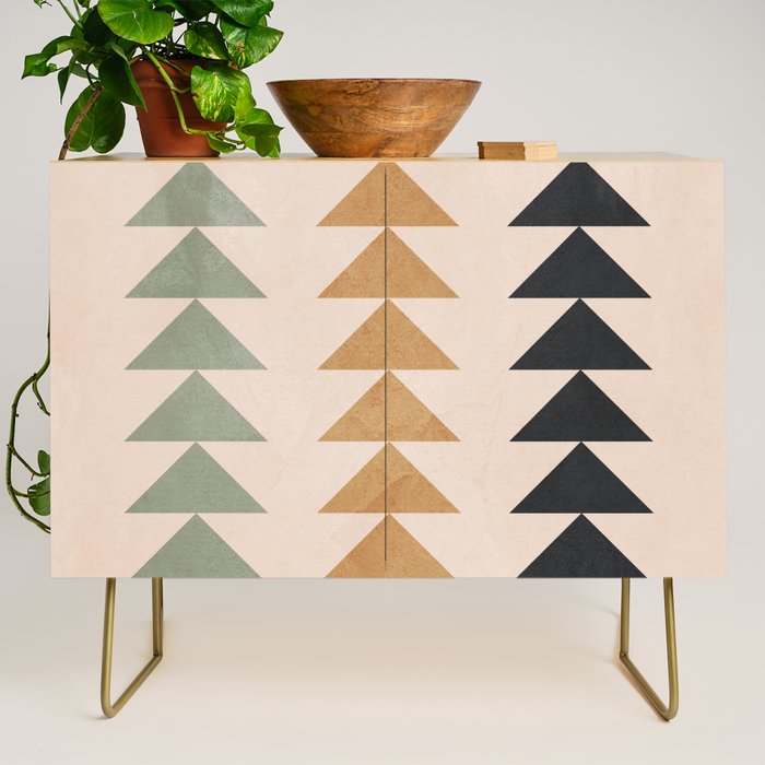Minimal Geometric 32 Credenza Gallery Image 1