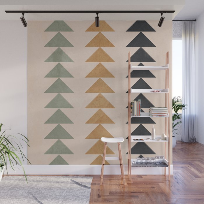 Minimal Geometric 32 Wall Mural Gallery Image 1
